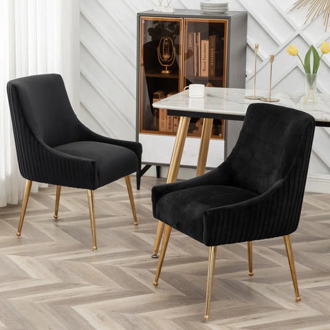 Silla baudel negro (Set 2)