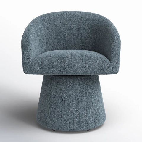 Silla kyo azul giratoria