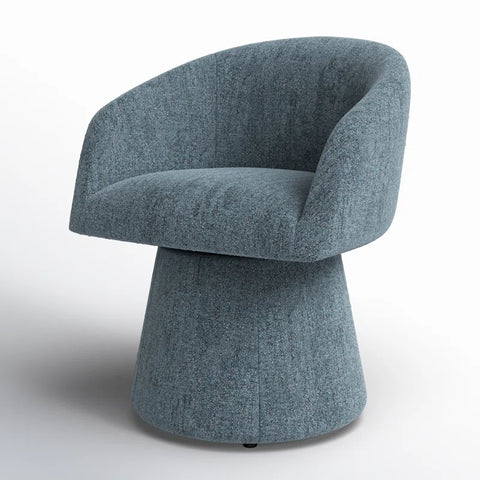 Silla kyo azul giratoria