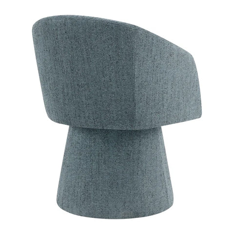 Silla kyo azul giratoria