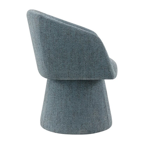 Silla kyo azul giratoria