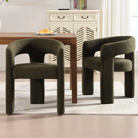 Silla Laure verde olivo
