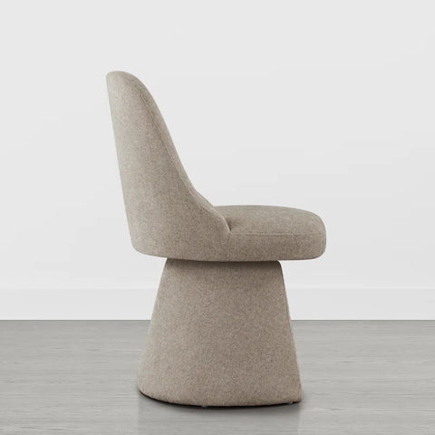 Silla Magon khaki giratorio