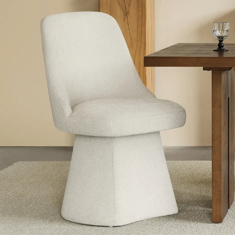 Silla Magon lino giratoria