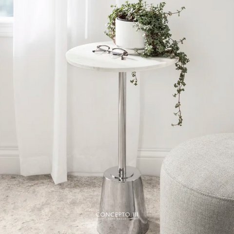 Mesa lateral Camil plata
