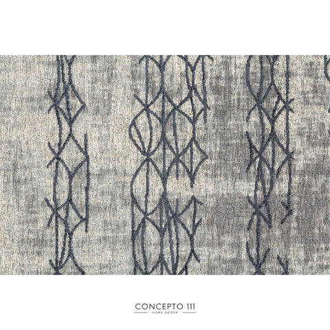 Tapete Wire Silver