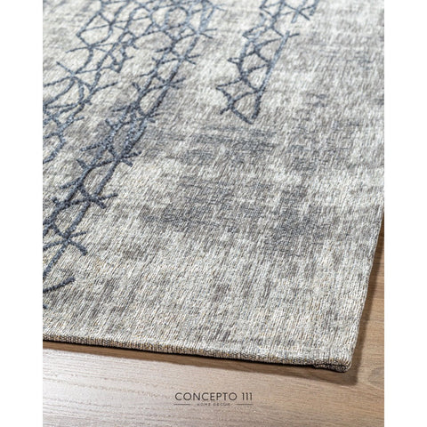 Tapete Wire Silver